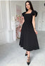 Black Georgette Dress